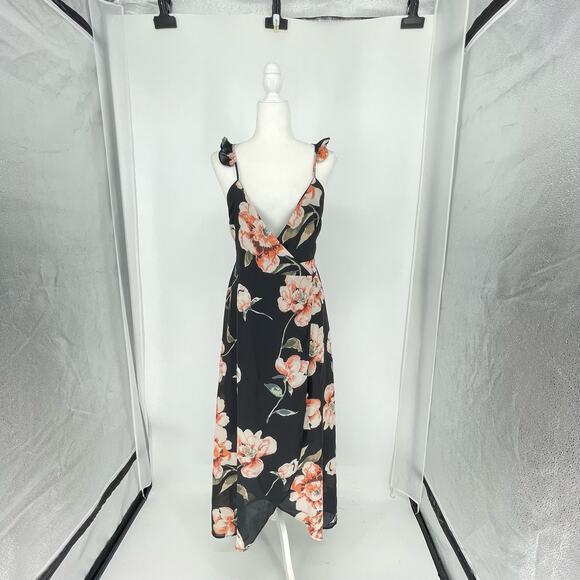 Boutique Sleeveless Floral Dress Size Medium - Picture 10 of 11